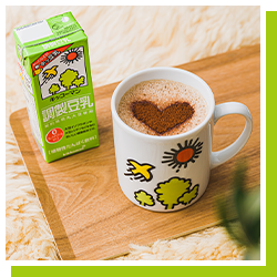 チョコっと大人のホットソイラテ