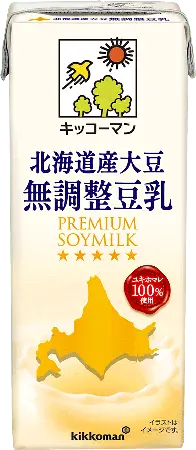 北海道産大豆 無調整豆乳
