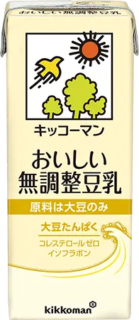 おいしい無調整豆乳