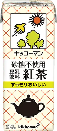 砂糖不使用 豆乳飲料 紅茶