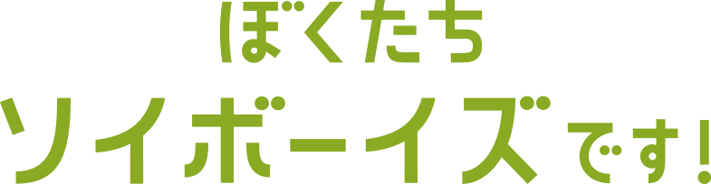 僕たちソイボーイズです！