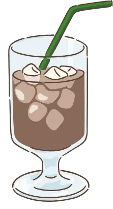 グラスのイラスト