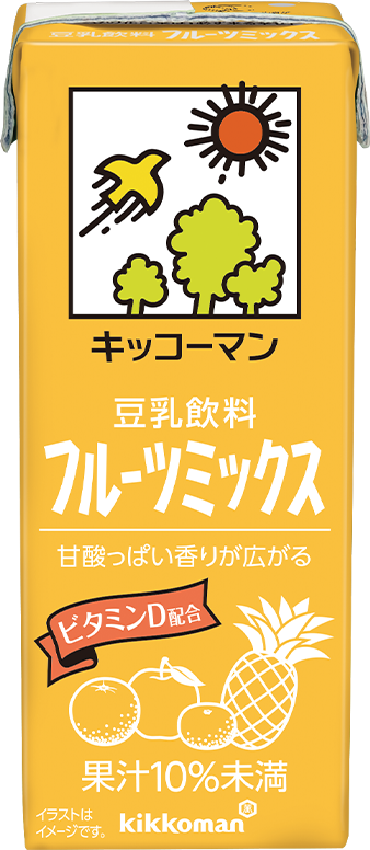 豆乳飲料フルーツミックス