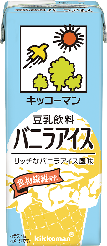 豆乳飲料バニラアイス