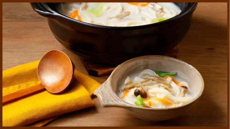 ちゃんこ鍋＋豆乳＋〆うどん