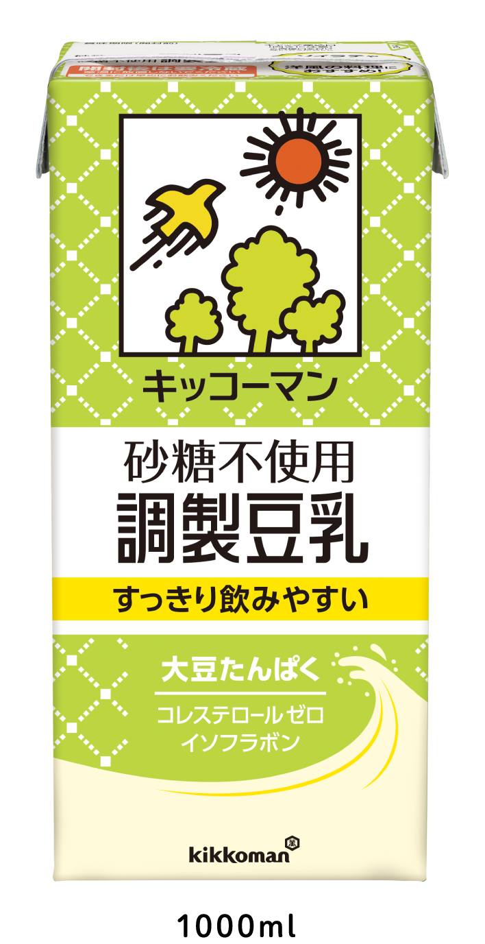 キッコーマン 砂糖不使用調製豆乳 1000ml