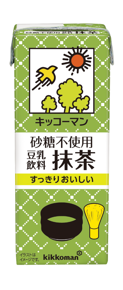 砂糖不使用 豆乳飲料 抹茶