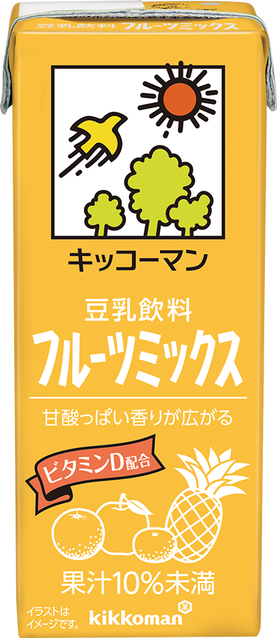 豆乳飲料　フルーツミックス