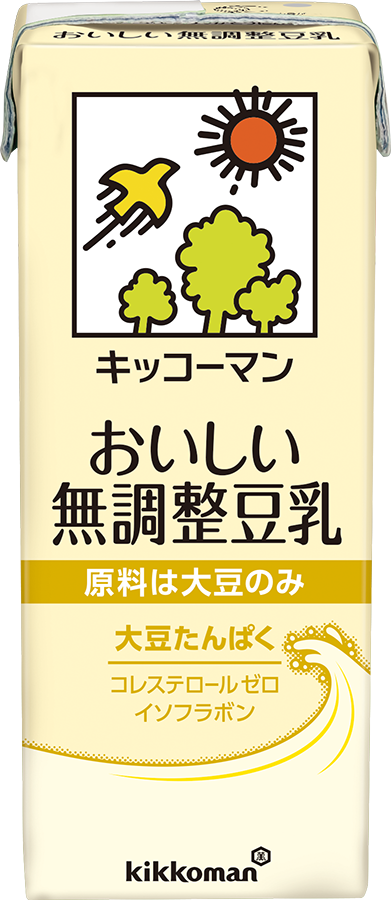 キッコーマン おいしい無調整豆乳