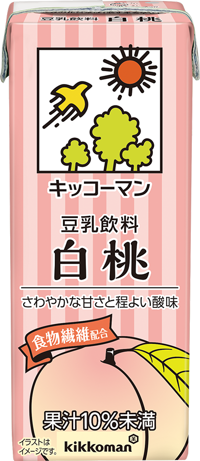 豆乳飲料　白桃