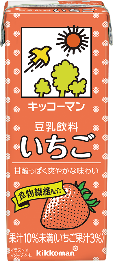 豆乳飲料　いちご