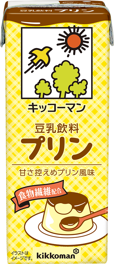 豆乳飲料　プリン