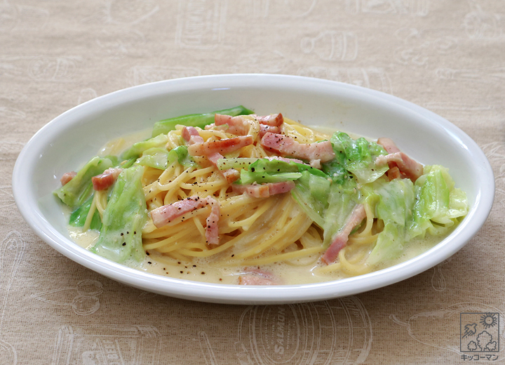ワンポット豆乳スープパスタ