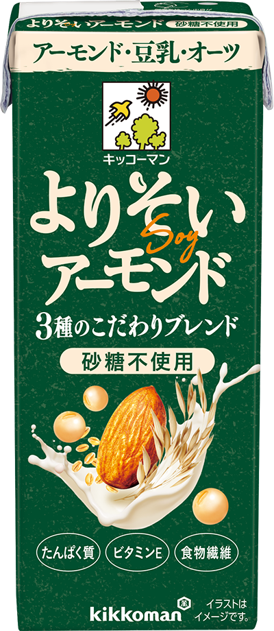 キッコーマン よりそいアーモンド 砂糖不使用
